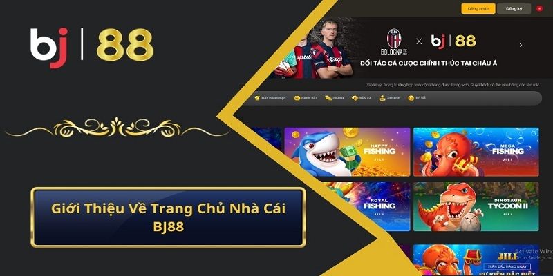 Giới thiệu BJ88 về kho game cá cược trực tuyến bất tận